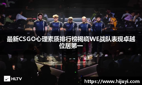 最新CSGO心理素质排行榜揭晓WE战队表现卓越位居第一
